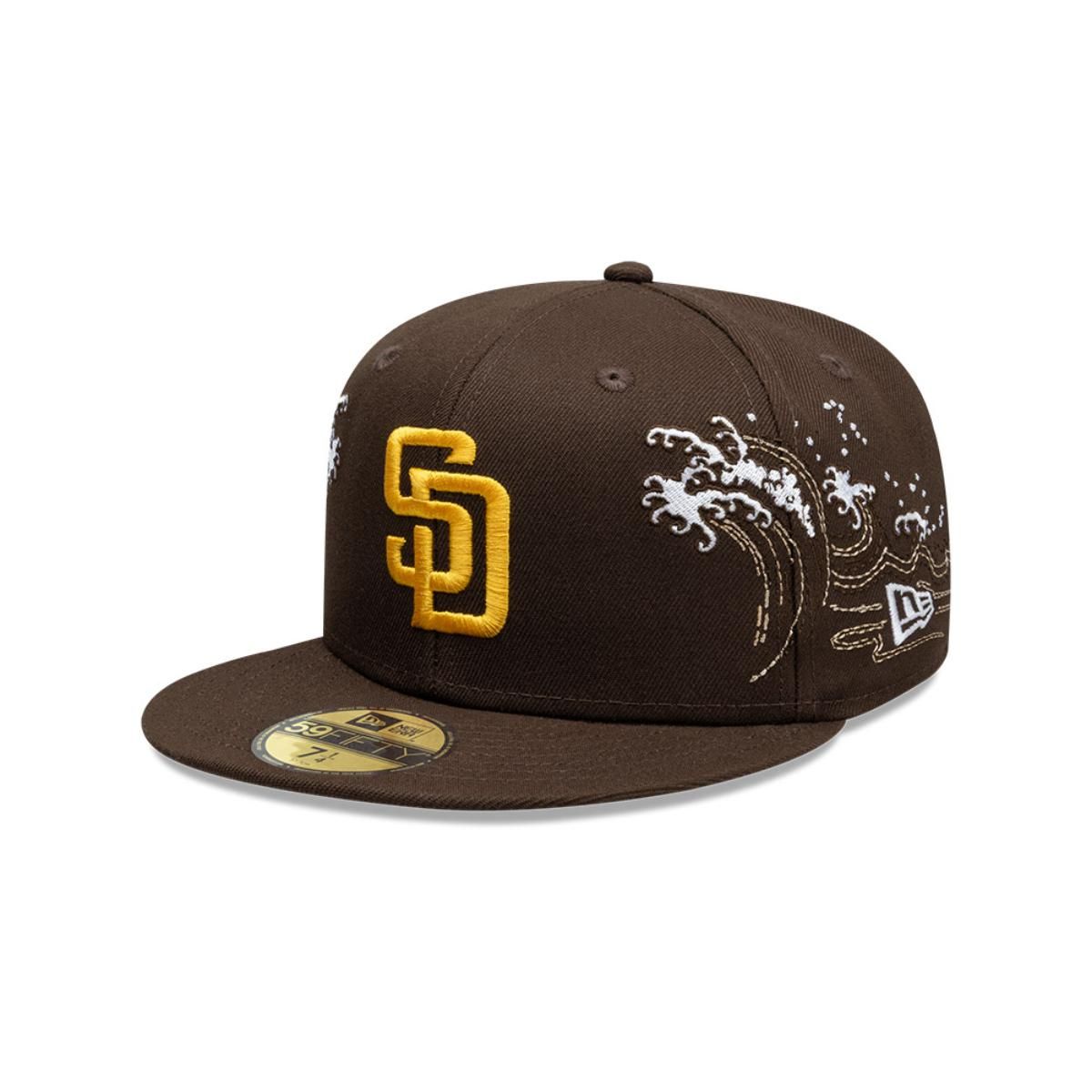 NEW ERA - Gorra 59Fifty San Diego Padres Tonal Wave Café