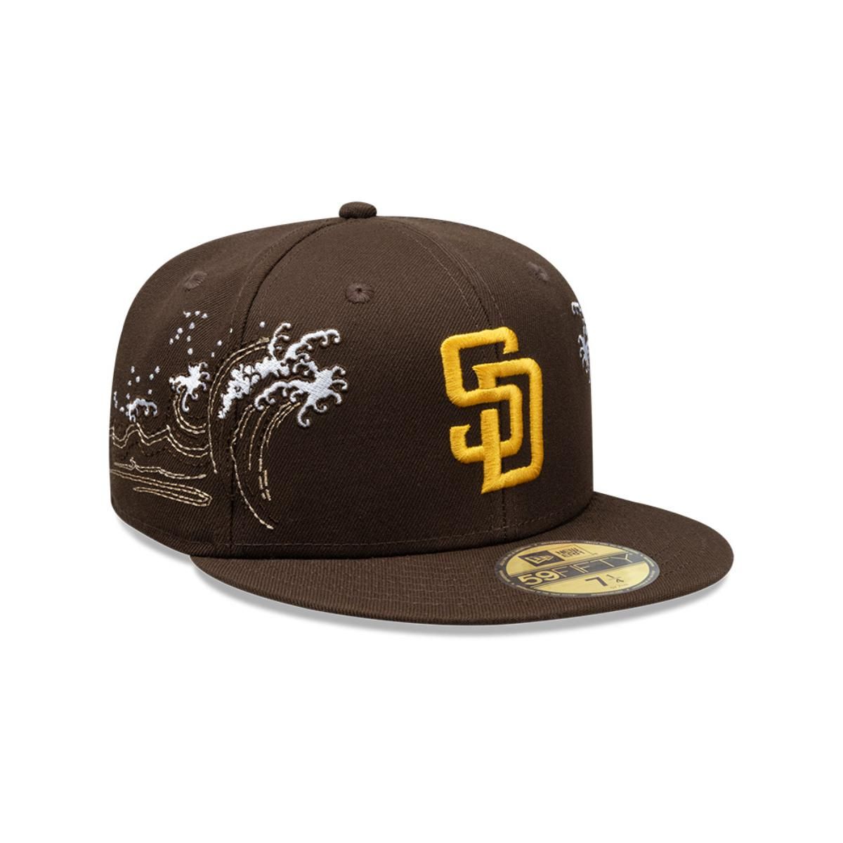 NEW ERA - Gorra 59Fifty San Diego Padres Tonal Wave Café