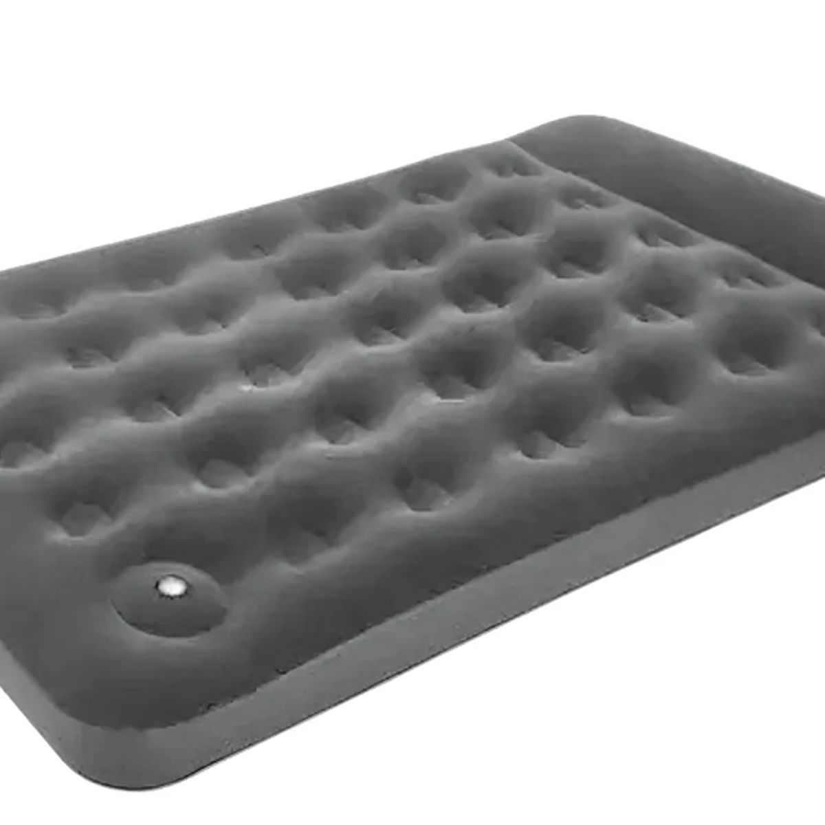 GENERICO - Colchón Inflable 2 Plazas Rescue Con Inflador Pie Gris