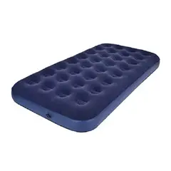 GENERICO - Colchón Inflable 1 Plaza Resistente A 100kg Avenli Azul Oscuro