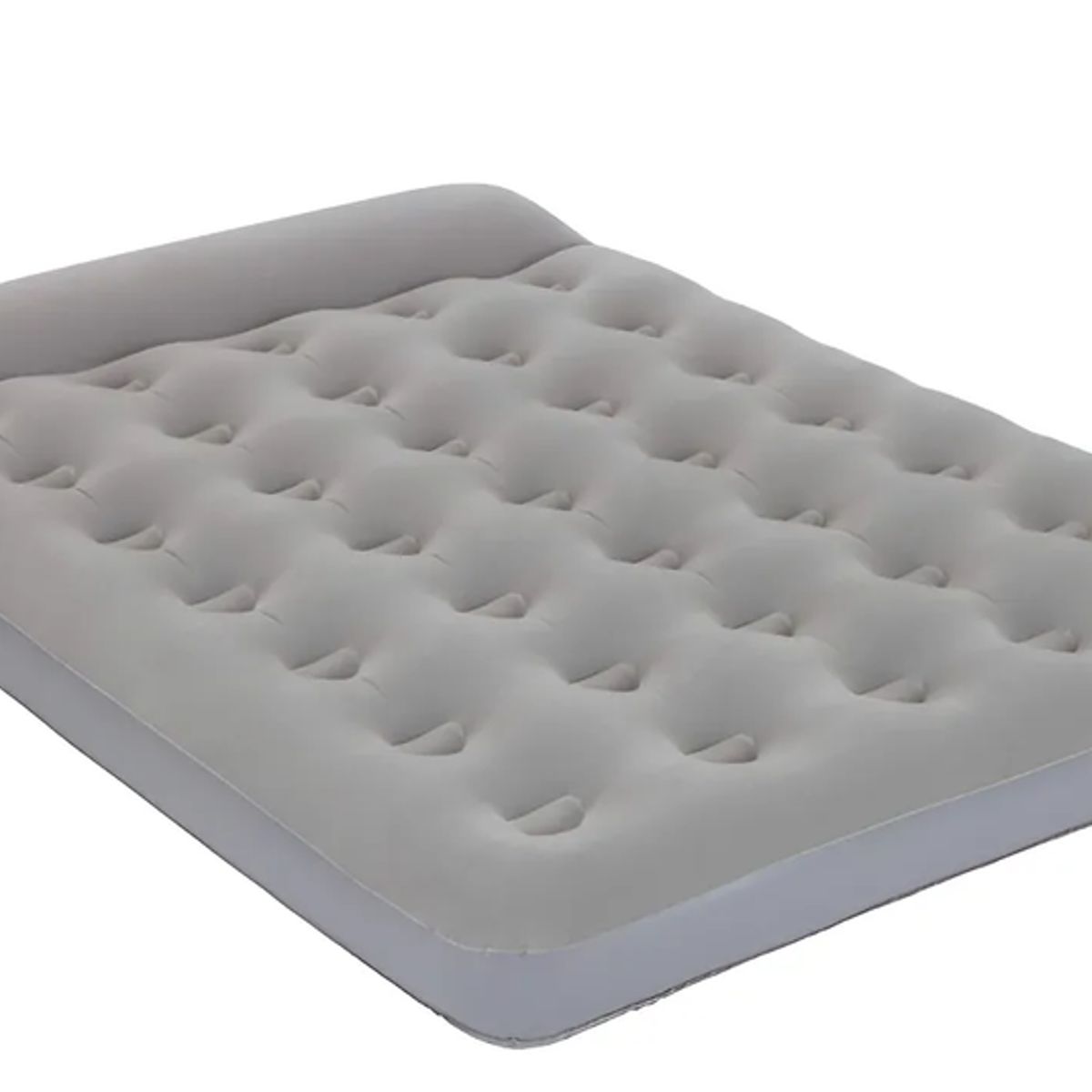 GENERICO - Colchon Inflable 2 Plazas Coleman® Con Bomba De Aire Pie Gris