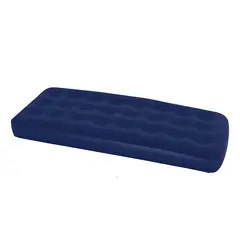 GENERICO - Colchon Inflable Safari 1 Plaza 191x73x22cm 20411 Geoutdoor Azul