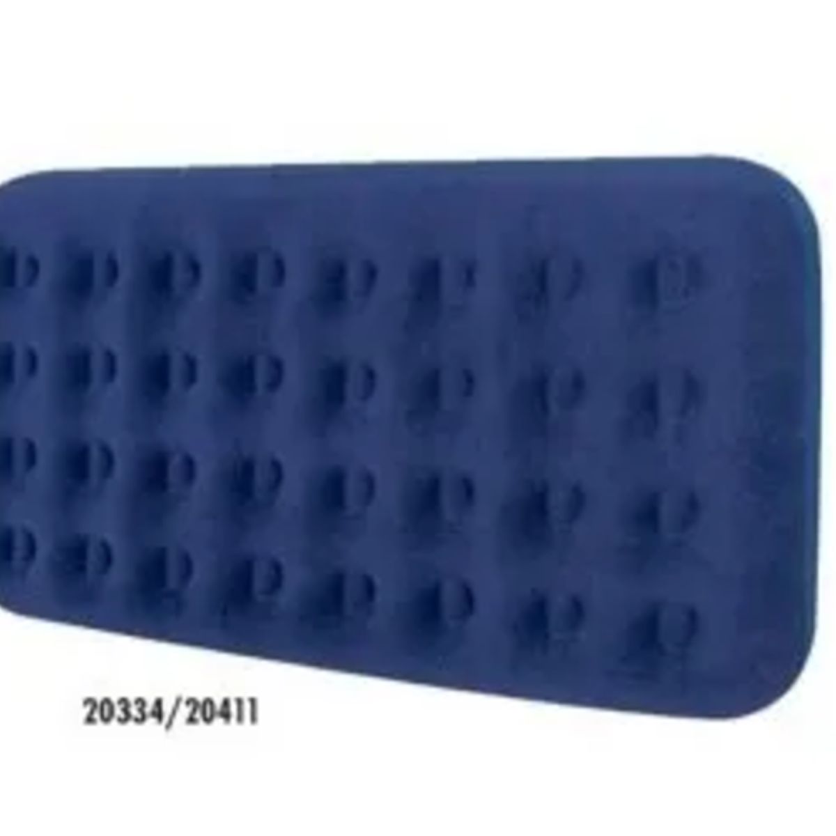 GENERICO - Colchon Inflable Safari 1 Plaza 191x73x22cm 20411 Geoutdoor Azul