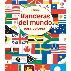 USBORNE - Banderas del mundo para colorear