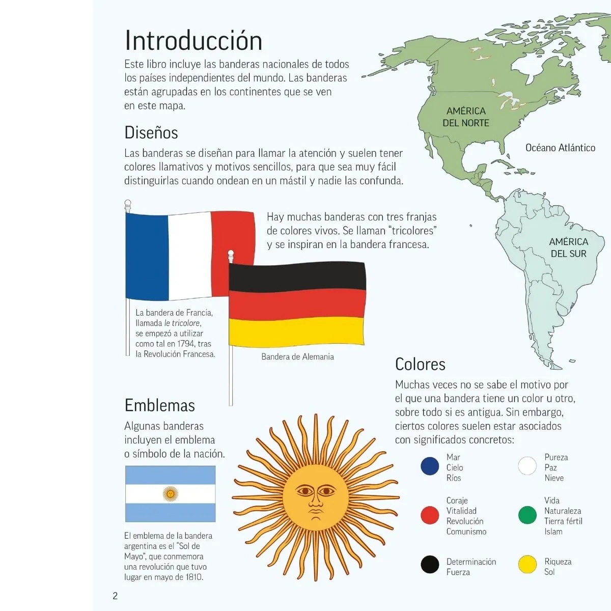 USBORNE - Banderas del mundo para colorear