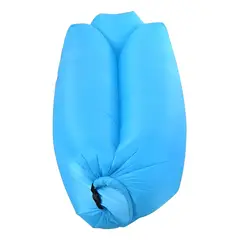 GENERICO - Colchón Inflable Sofa Sillon Inflable Tumbona Verdenegrocelestevioletarojo