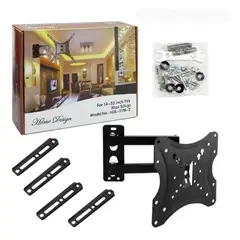 GENERICO - Base Soporte para TV 14 a 55 Pulgadas - Brazo Articulado Reforzado hasta 50kg