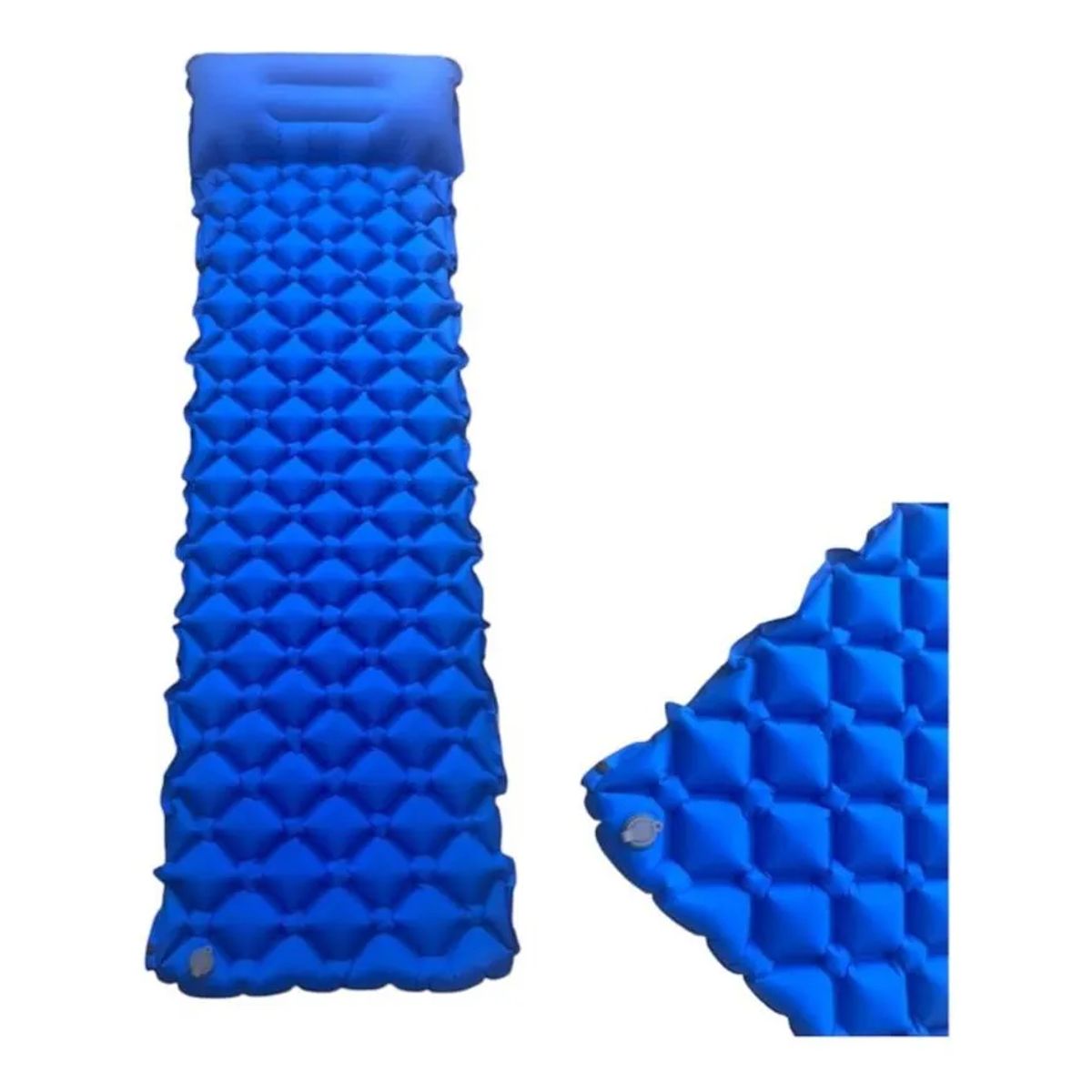 GENERICO - Colchoneta Inflable Y Portátil Para Camping Caza Pesca