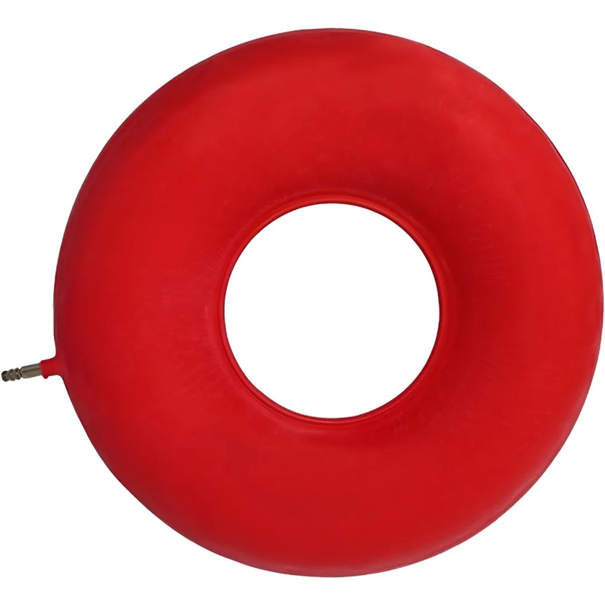 GENERICO - Cojin Asiento Inflable De Goma Hemorroides Post Operatorio Rojo