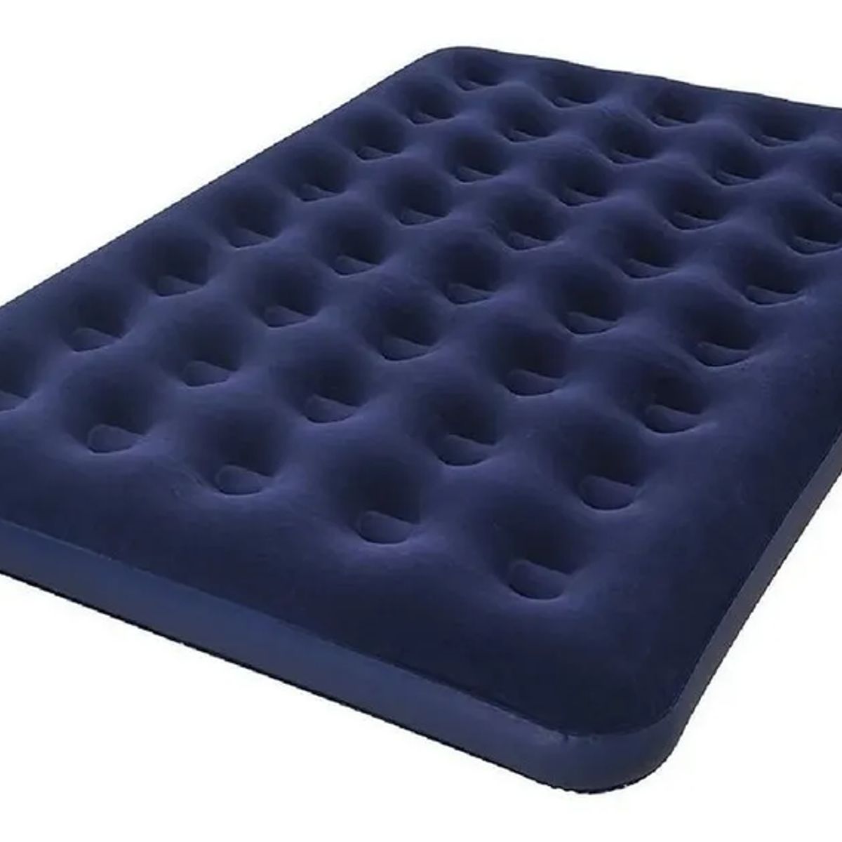 GENERICO - Colchón Inflable De 2 Plazas Colchón Grande Azul