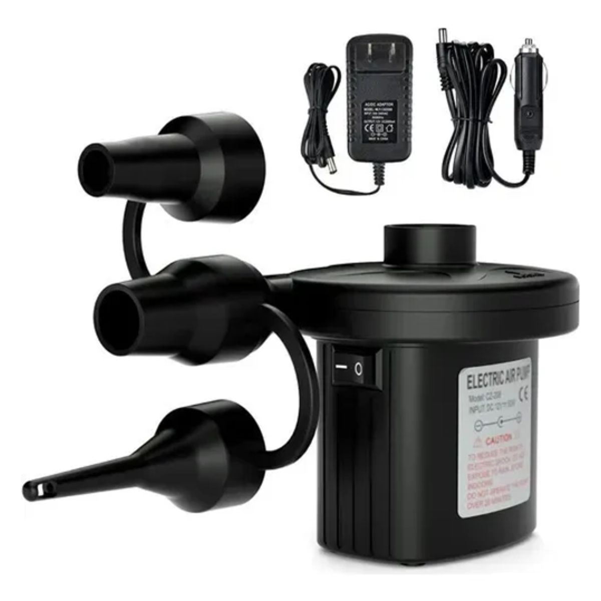 GENERICO - Inflador Eléctrico Multifuncional Para 220v12v