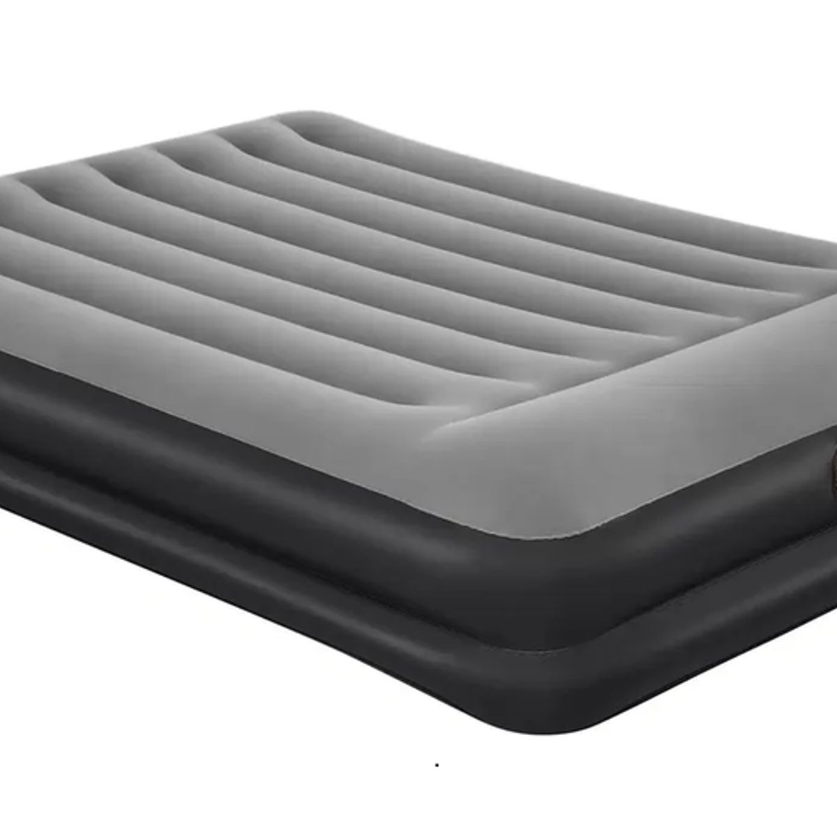 GENERICO - Colchon Inflable Electrico 2 Plazas Queen Negro