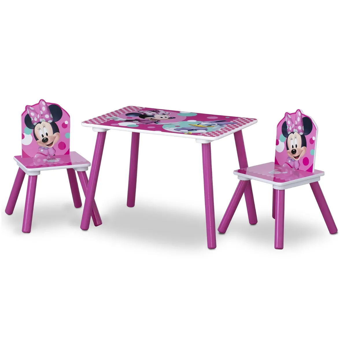 DISNEY - Set juego de mesa y organizador infantil  Minnie Mouse Delta Children