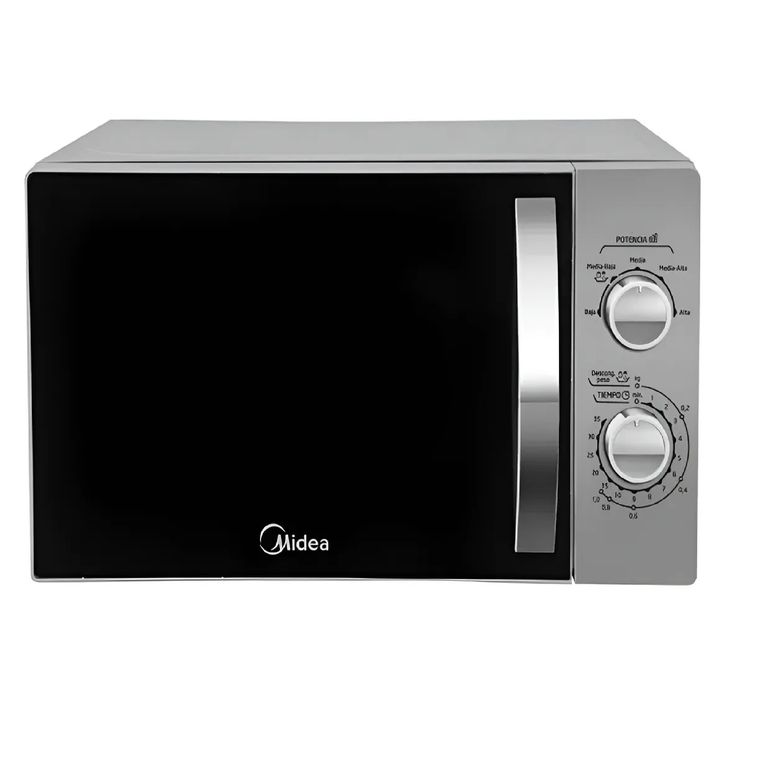 Microondas 20 Litros Gris 1050w Compacto Y Potente