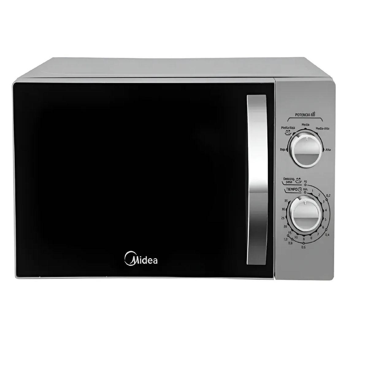 MIDEA - Microondas Midea 20 Litros Gris 1050w Compacto Y Potente