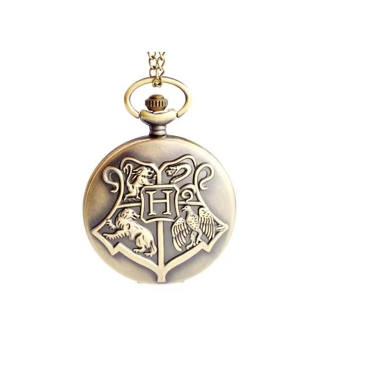 GENERICO - RELOJ BOLSILLO ESCUDO HOGWARTS HPOTTER