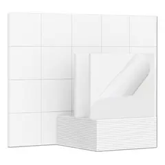 BLOCKADE - Paneles Acusticos Para Reducción De Ruido Pack X24 30x30cm Blanco