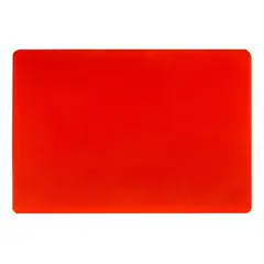 GENERICO - Tabla De Corte Roja 45x30 Cm Rojo
