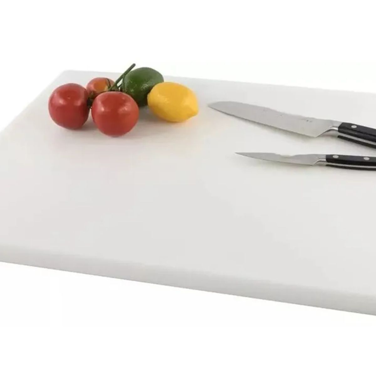 GENERICO - Tabla Cortar Profesional Pe Blanca 48x35x18cm no Bpa Tabla Profesional