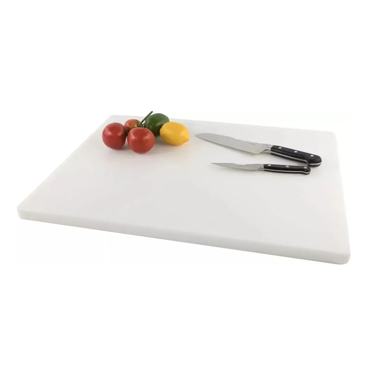 GENERICO - Tabla Cortar Profesional Pe Blanca 48x35x18cm no Bpa Tabla Profesional