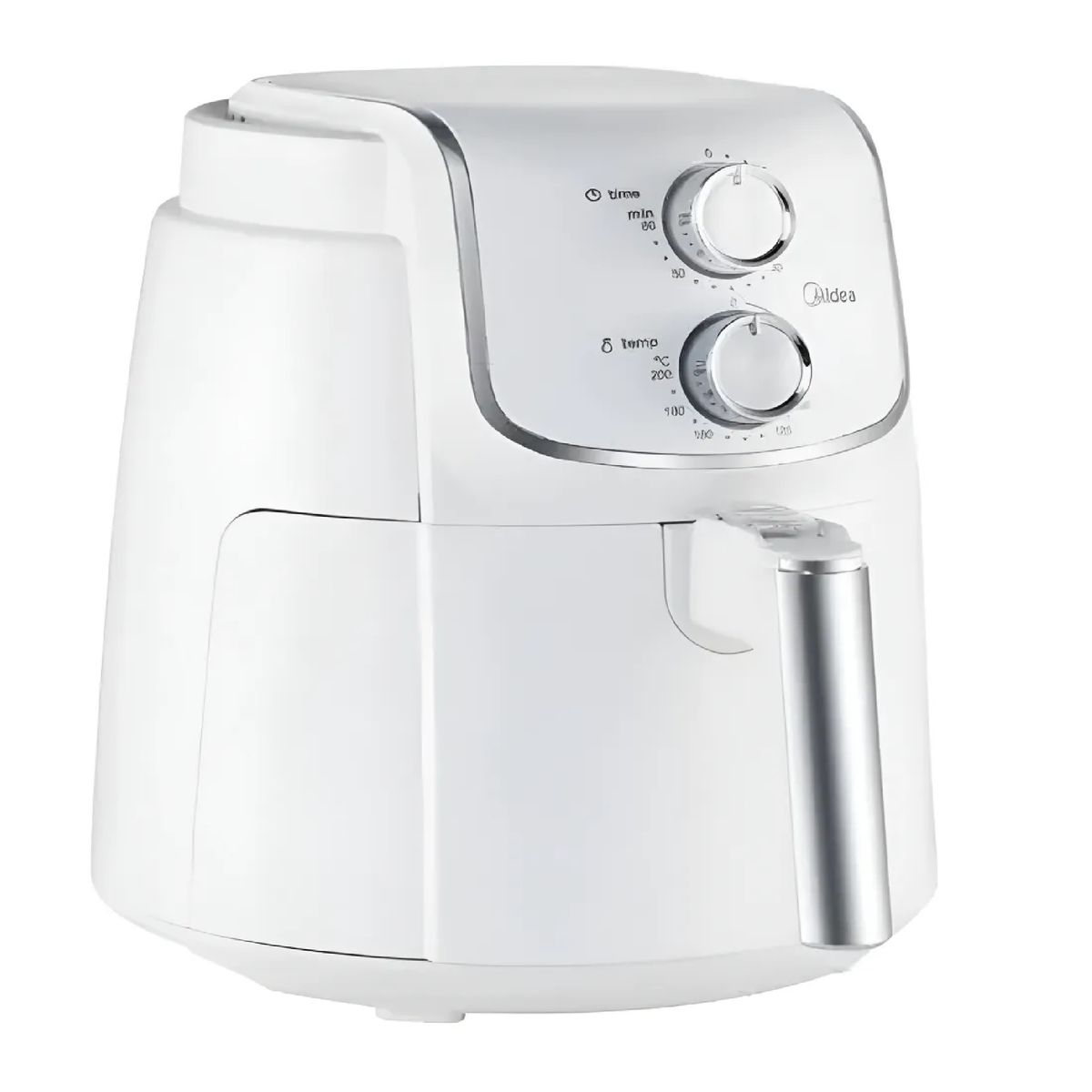 MIDEA - Freidora De Aire Midea 4 Lt Blanca 3d Rapid Air Fryer Blanco