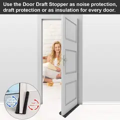 BLOCKADE - Bloqueador De Corriente De Aire Doble Inferior Para Puerta