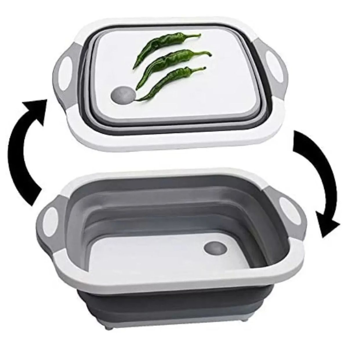 GENERICO - Tabla Plegable Multiuso Para Picar Cocina Cortar Verduras
