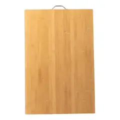 GENERICO - Tabla De Madera Bamboo 60x40 Marrón Tamaño Único