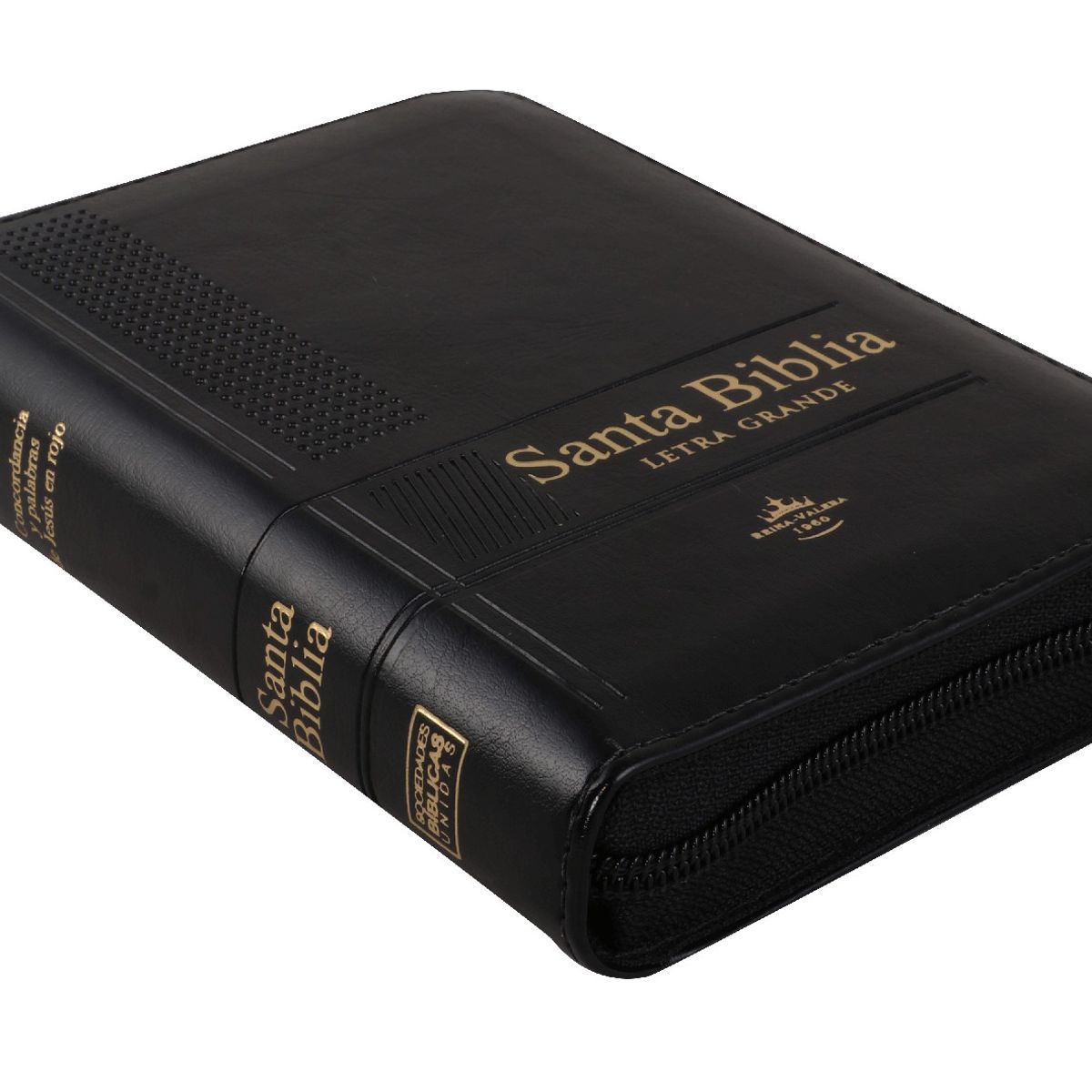 SOCIEDAD BIBLICA CHILENA - Biblia Reina Valera 1960 Tamaño Bolsillo Letra 9 puntos negro