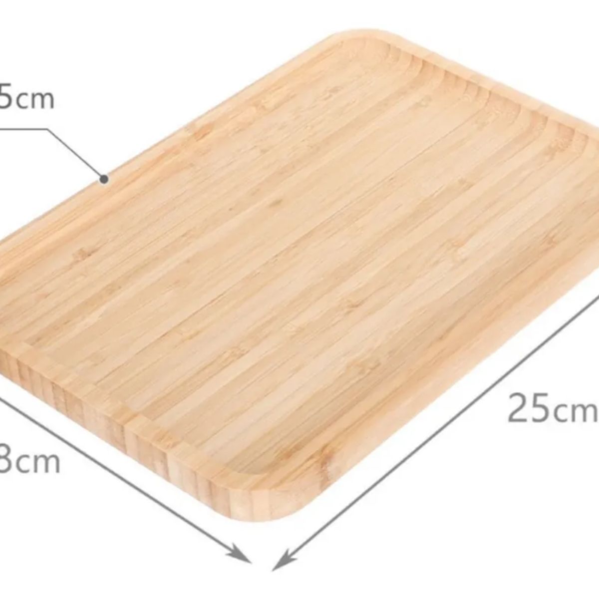 GENERICO - Tabla Para Picar Rectangular De Madera