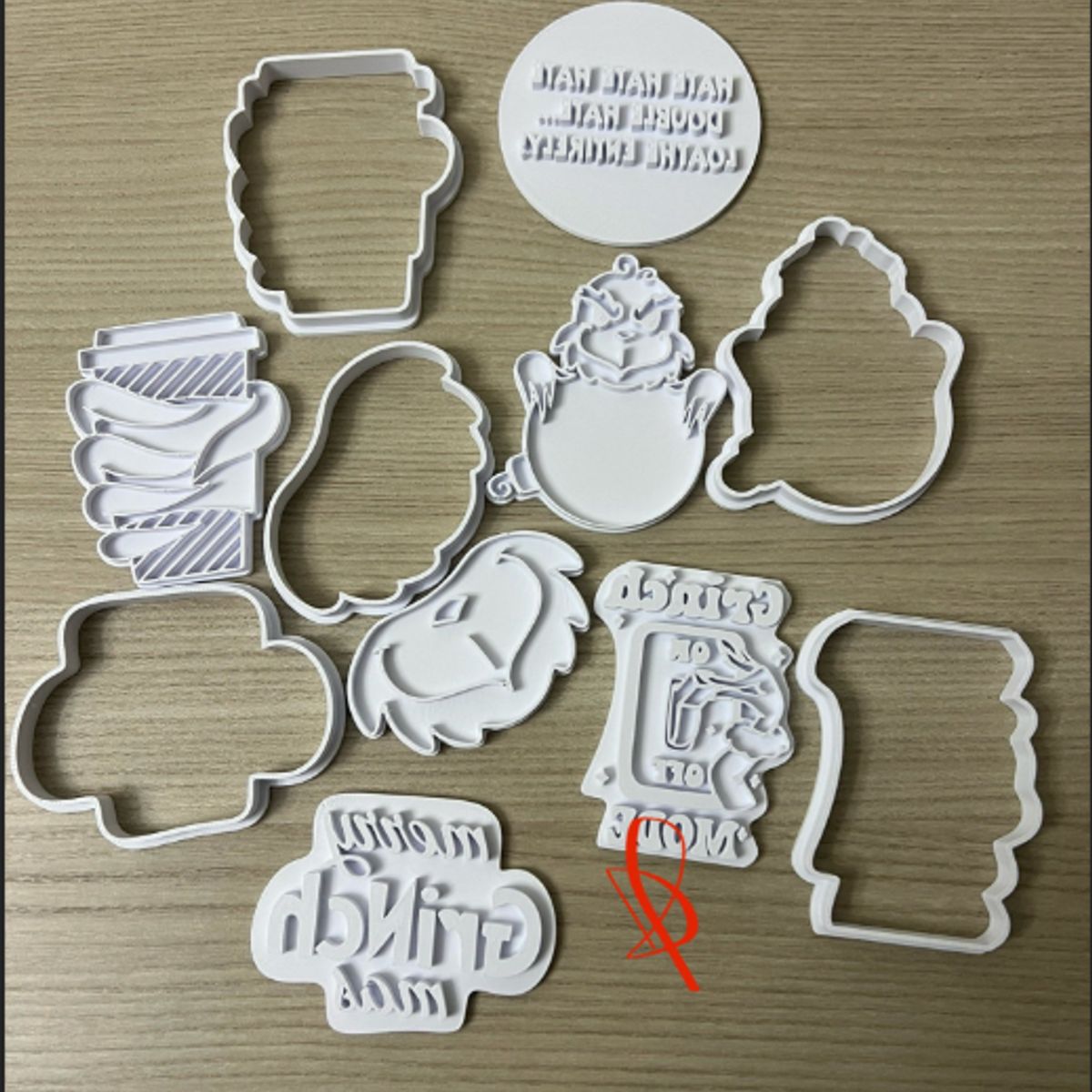 GENERICO - Cortadores de Galletas - Grinch Pack 6