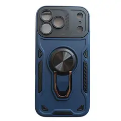 GENERICO - Carcasa Reforzada para Iphone 17 Pro Max - Azul marino