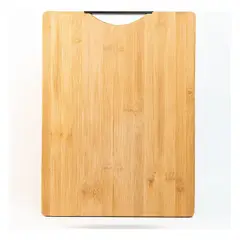 GENERICO - Tabla De Picar De Madera Bambú Carne Y Verduras Picoteo 40 X 30cm