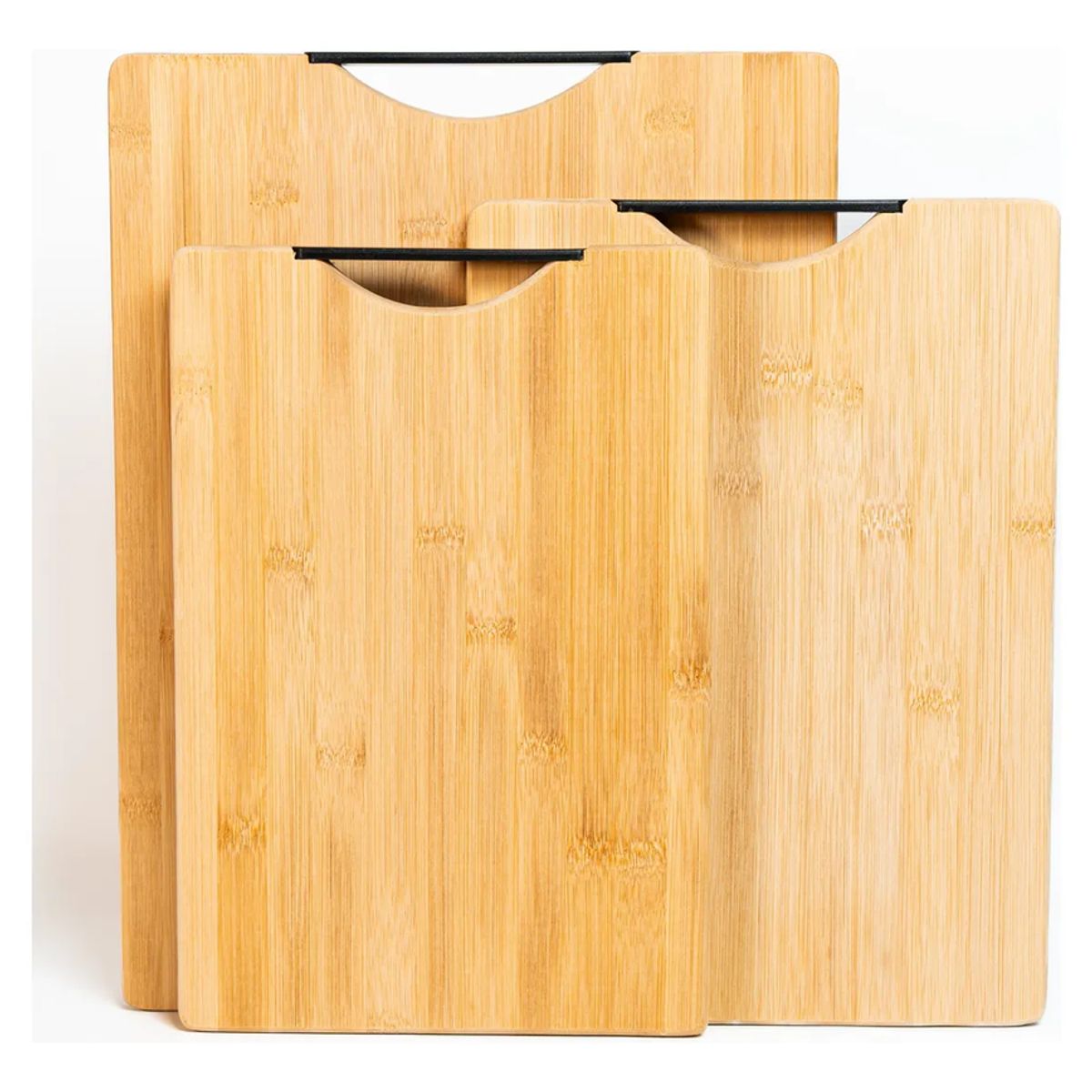 GENERICO - Tabla De Cortar De Madera Bambú Carne Y Verduras Picoteo 38x28cm