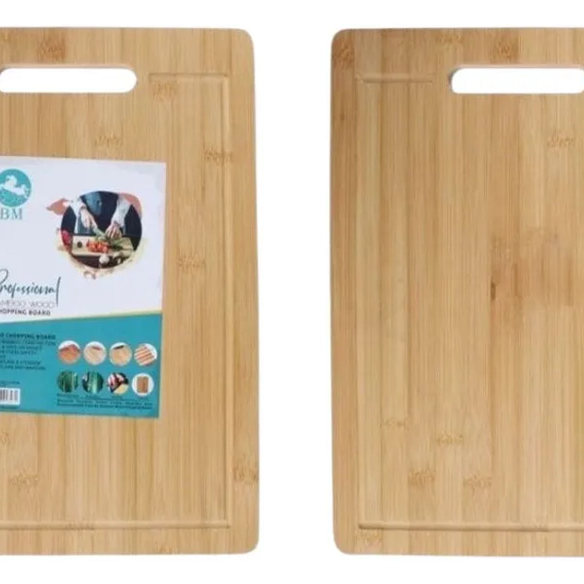 GENERICO - Tabla Bambú Rectangular 36x26 Cm Para Picar Liso