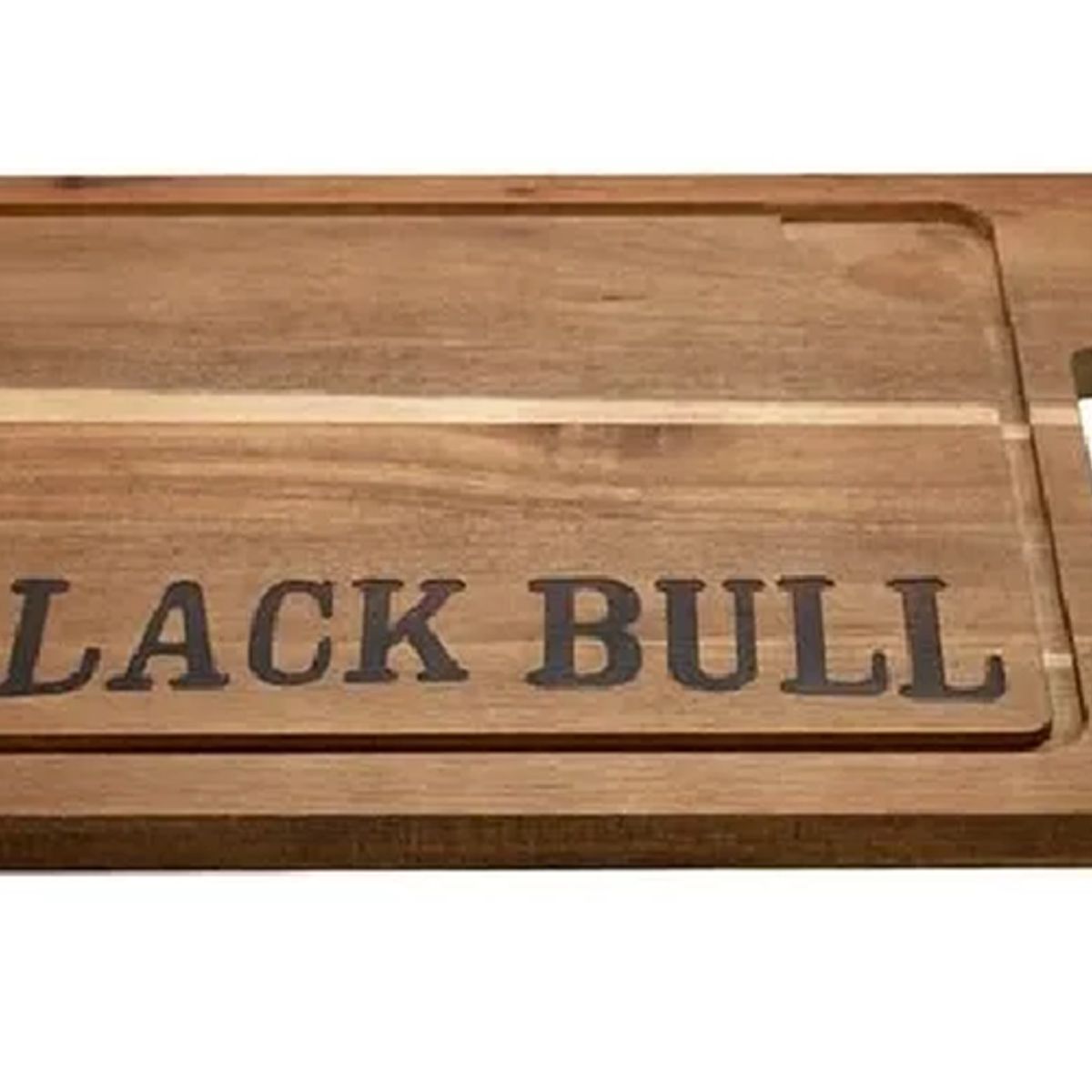 GENERICO - Tabla De Madera 45cm Blackbull Parrilla Tabla Madera 45cm Negro Balck Bull