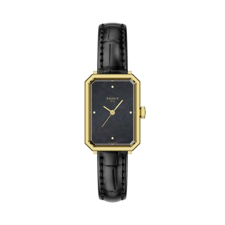 Reloj SRV Cuero Negro Negro TALLA UNICA