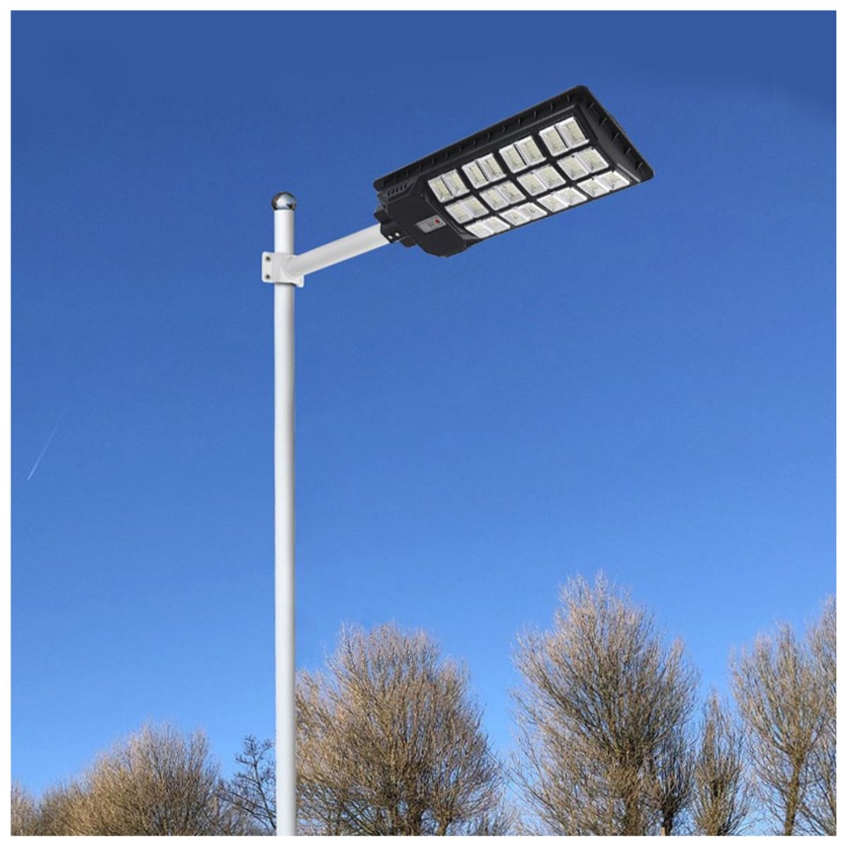 GENERICO - Foco Solar Led Tipo Poste control Remoto  Impermeable Ip67