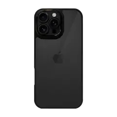 KBOD - Carcasa Antigolpes Efecto Polarizado Smok Para iPhone 16 Negro