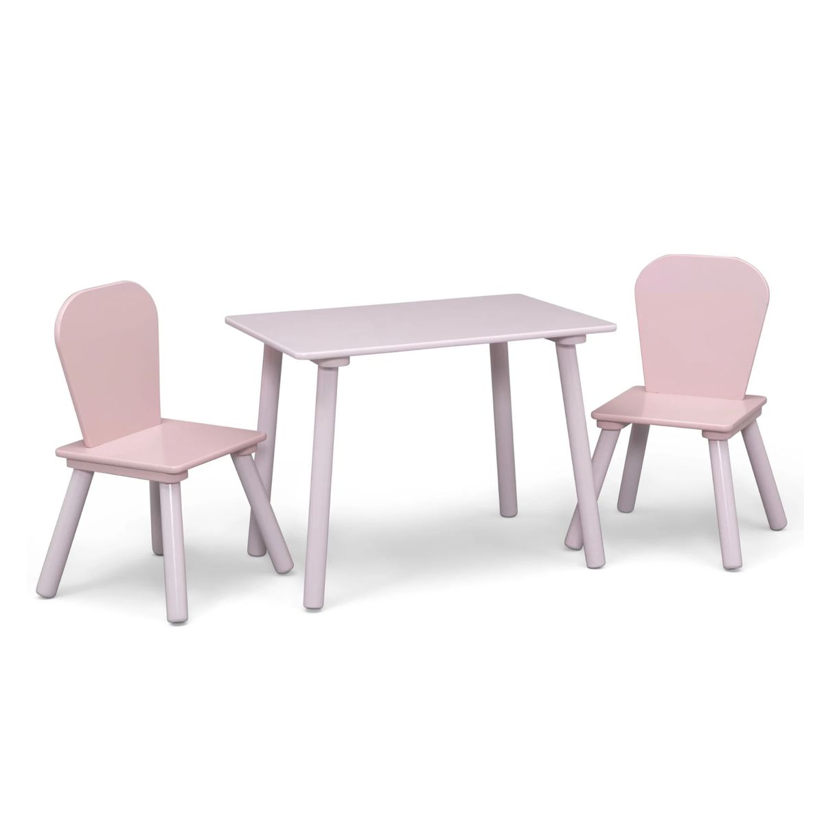 DELTA CHILDREN - Set juego de mesa y organizador infantil rosa Delta Children