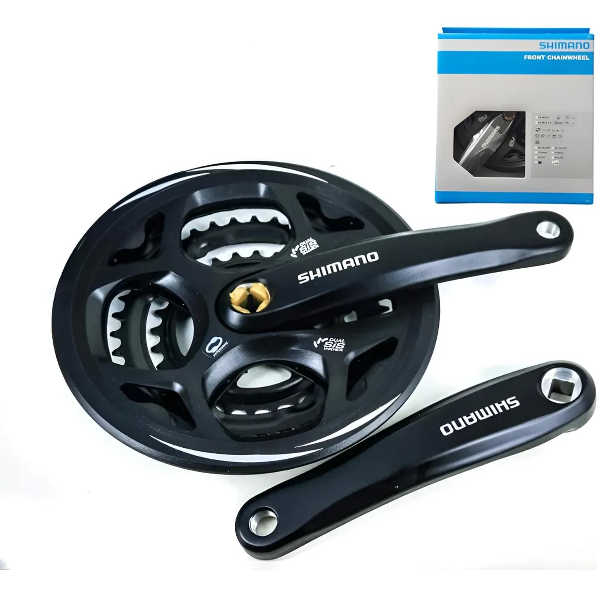 SHIMANO - Volante Shimano Fc-m311-l 3 Platos 7/8v 175mm - Negro