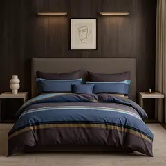 ARMONIA - Sábana 2 Plazas 800 Hilos Diseño Americano 836A 7EF