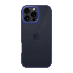 KBOD - Carcasa Antigolpes Efecto Polarizado Smok Para iPhone 16 Pro Azul