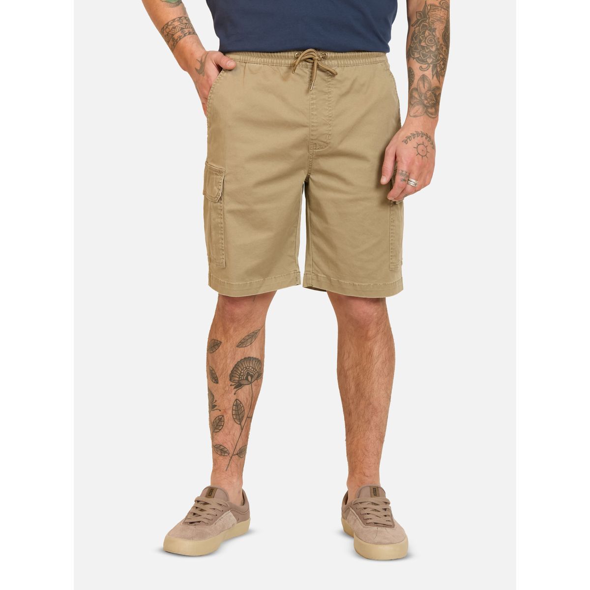 RUSTY - Bermuda Concrete Khaki Hombre Rusty