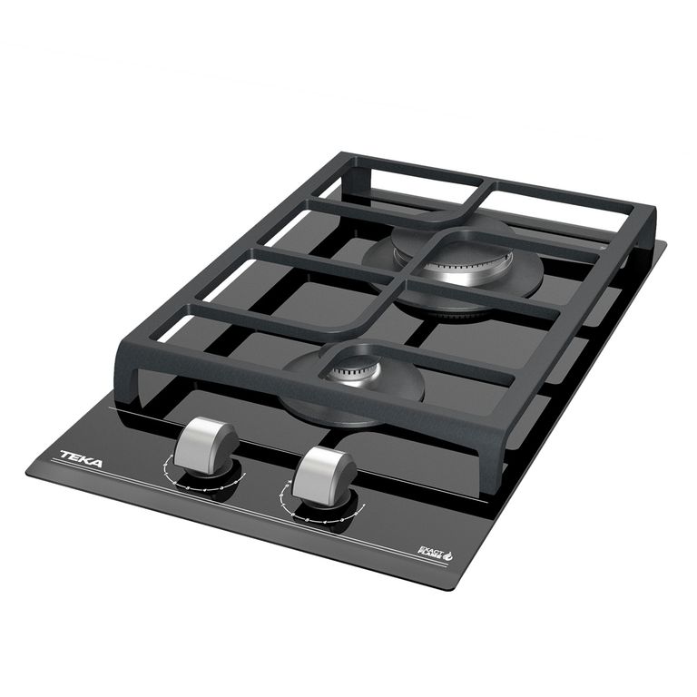 TEKA Encimera Gas Licuado 2 Quemadores Gzc 32300 Xbb B