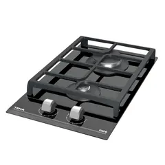 TEKA - Encimera Gas Licuado 2 Quemadores Gzc 32300 Xbb B