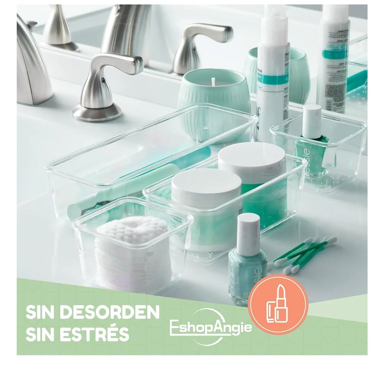 ESHOPANGIE - Set De 25 Cajones De Escritorio Organizadores