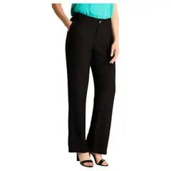 LORENZO DI PONTTI - Pantalón Sport Negro Recto