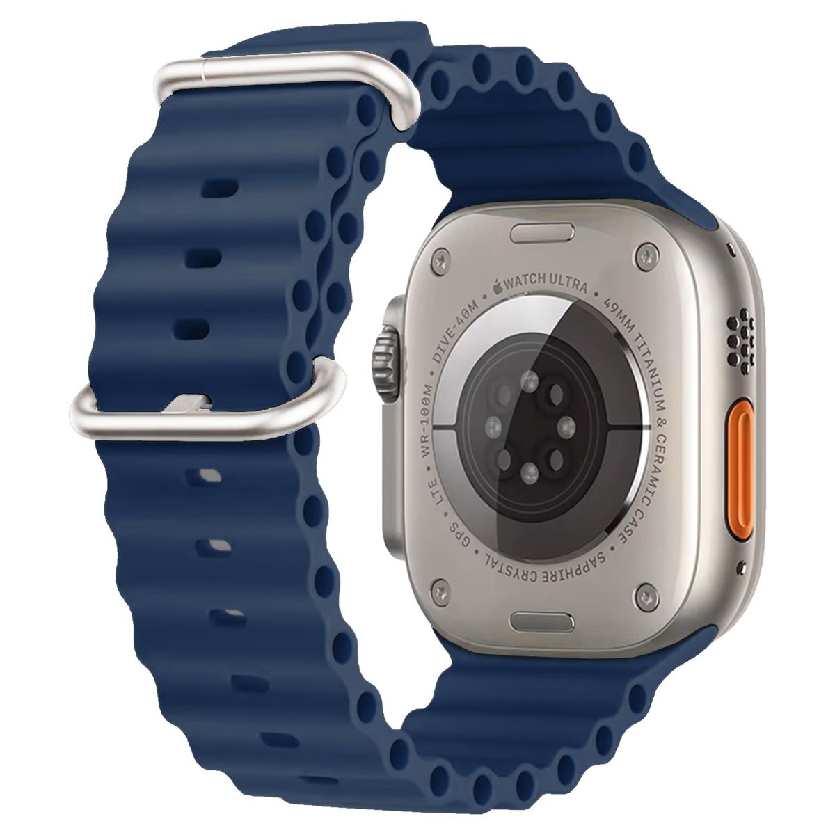 KBOD - Correa de Silicona Sport Para Apple Watch Kbod De 42 A 49mm Azul