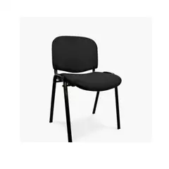 GENERICO - Silla Visita Iso Negro Tapiz